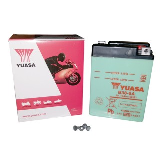 Batteria Yuasa B38-6A per DUCATI Scrambler 250 67-76 e altri modelli Baterías de plomo-ácido YUASA