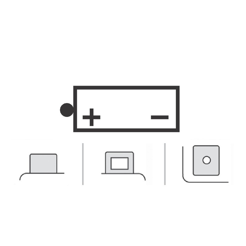 Batteria Yuasa YB14-A2 per HONDA XL R 600 85-87 e altri modelli Baterías de plomo-ácido YUASA