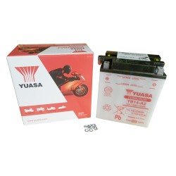 Yuasa Battery YB14-A2 for HONDA XL R 600 85-87 and other model Lead-Acid Batteries YUASA