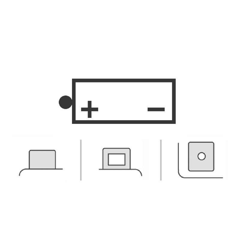 Batteria Yuasa YB14A-A2 Batterie al Piombo YUASA