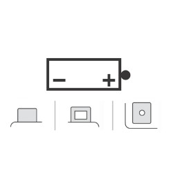 Batteria Yuasa YB14L-B2 per HONDA CBR1000F Hurricane 87-96 e altri modelli