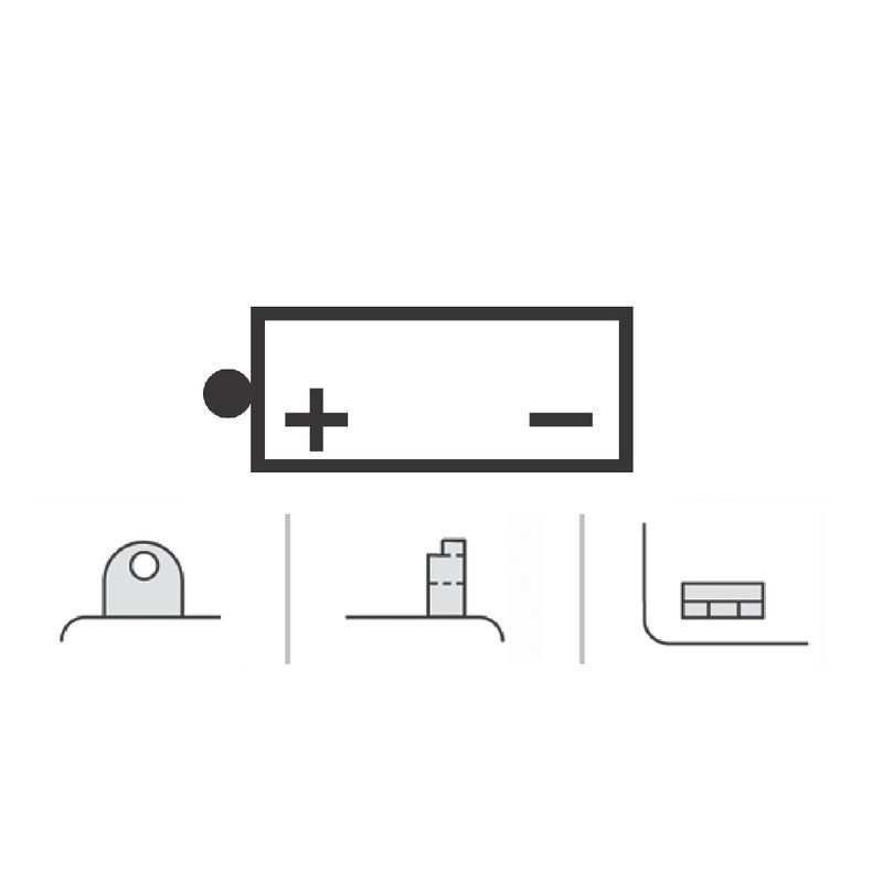 Batteria Yuasa YB7-A per HARLEY DAVIDSON XL Sportster 00 s/avv nd e altri modelli Blei-Säure-Batterien YUASA