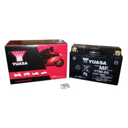 Batteria Yuasa YT9BPRECARICATA Sigillata per YAMAHA Majesty 400 04-06 e altri modelli Batterie al Piombo YUASA