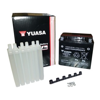 Batteria Yuasa YTX14H-Bscon Acido per APRILIA DorsoDuro nd e altri modelli Andere Batterien YUASA