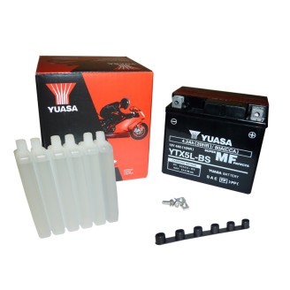 Yuasa Battery YTX5L-Bsw/Acid for APRILIA Scarabeo Di-Tech 50 01-04 and other model Other Batteries YUASA