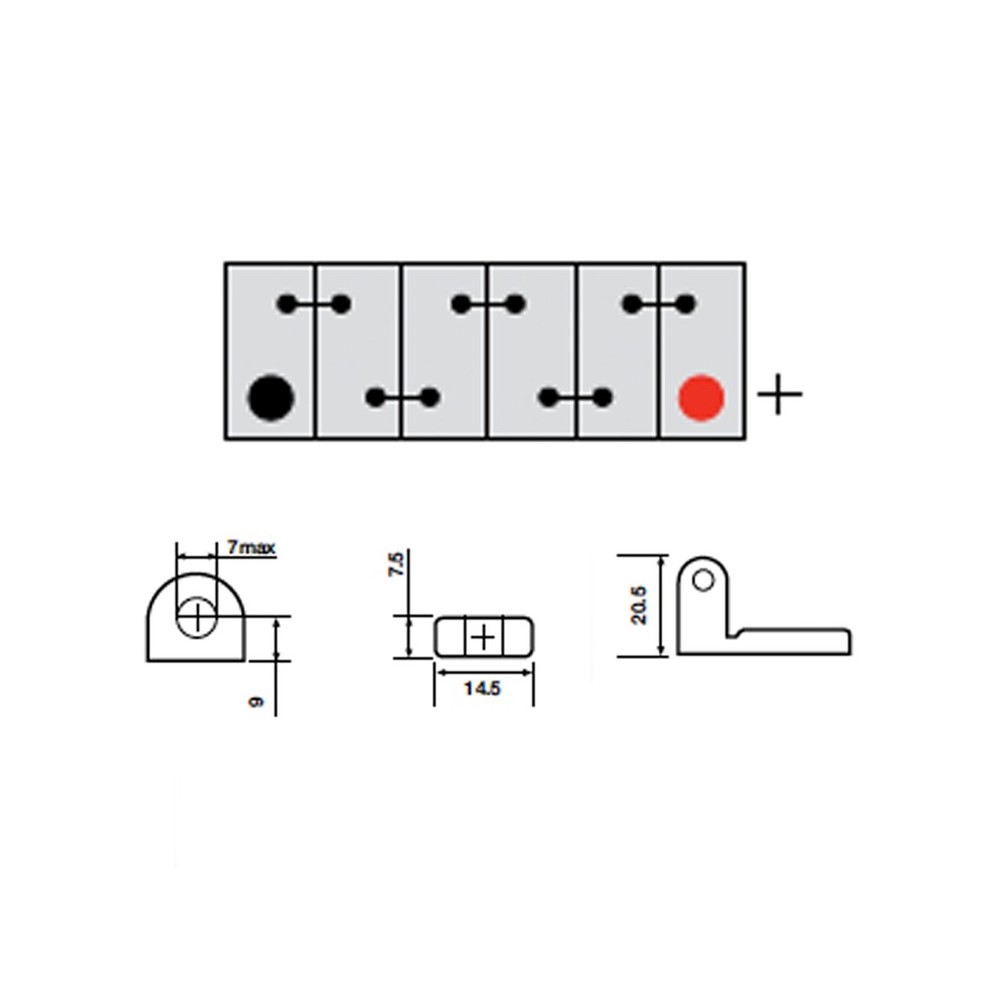 Batteria Yuasa U1RPRECARICATA - U1R