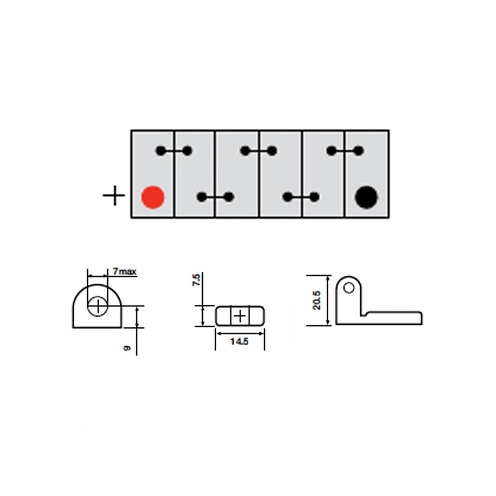 Batteria Yuasa U1PRECARICATA - U1