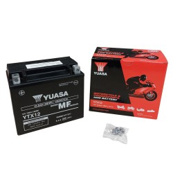 Batteria Yuasa YTX12PRECARICATA Sigillata - YTX12