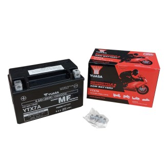 Batteria Yuasa YTX7APRECARICATA Sigillata - YTX7A