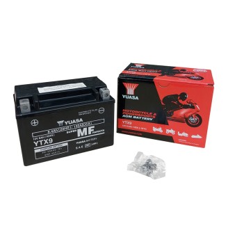 Batteria Yuasa YTX9PRECARICATA Sigillata - YTX9