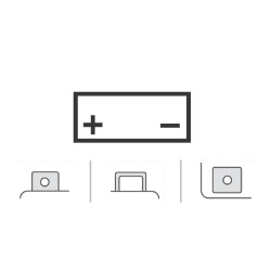 Batteria Yuasa YT12BPRECARICATA Sigillata per APRILIA Sportcity 125/200 04-06 e altri modelli Batteries au plomb-acide YUASA