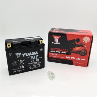 Batteria Yuasa YT12BPRECARICATA Sigillata - YT12B