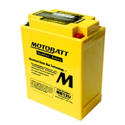 Motobatt Battery MB12U for APRILIA Scarabeo 125 99-02 and other model Lead-Acid Batteries MOTOBATT
