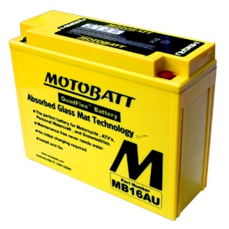 Batteria Motobatt MB16AUPRECARICATA Sigillata per DUCATI 748 S/R 00-00 e altri modelli Baterías de plomo-ácido MOTOBATT