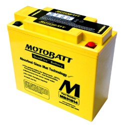 Motobatt Battery MB51814 for BMW K1200LT 99-10 and other model Lead-Acid Batteries MOTOBATT