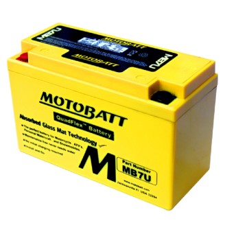 Batteria Motobatt MB7UPRECARICATA Sigillata per YAMAHA Majesty 250 96-03 e altri modelli Batteries au plomb-acide MOTOBATT