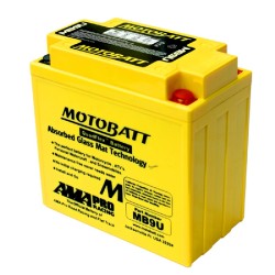 Batteria Motobatt MB9UPRECARICATA Sigillata - YB9L-B