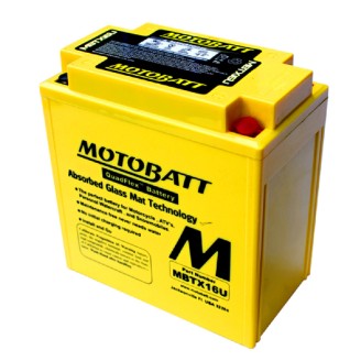 Batteria Motobatt MBTX16UPRECARICATA Sigillata - YTX16-BS-1