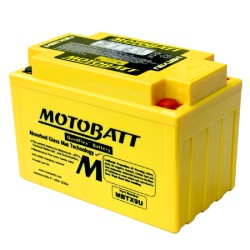 Batteria Motobatt MBTX9UPRECARICATA Sigillata per HONDA XR 600R 93-00 e altri modelli Batterie al Piombo MOTOBATT