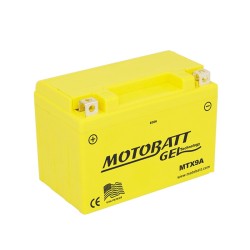 Batteria Motobatt MTX9A Gelprecaricata Sigillata per HONDA XR 600R 93-00 e altri modelli Batterie al Piombo MOTOBATT