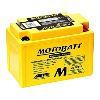 Batteria Motobatt MBTZ14SPRECARICATA Sigillata per BENELLI TNT nd e altri modelli Batterie al Piombo MOTOBATT