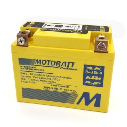 Batteria Motobatt Mplxhk-Plitio Con Cbc Kawasaki 250/450 per YAMAHA YZ 250/450F 19- e altri modelli