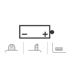 Batteria Okyami 6N6-3B-1CON Acido per YAMAHA DT 125 78-81 e altri modelli Blei-Säure-Batterien OKYAMI