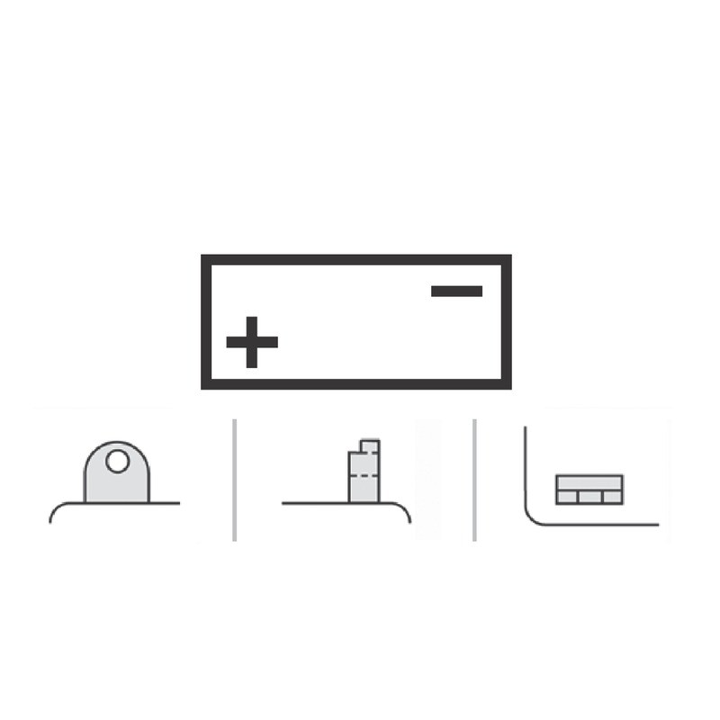 Batteria Okyami OB49-6 Concon Acido per BMW R 25/2 2 50 nd e altri modelli Batterie al Piombo OKYAMI