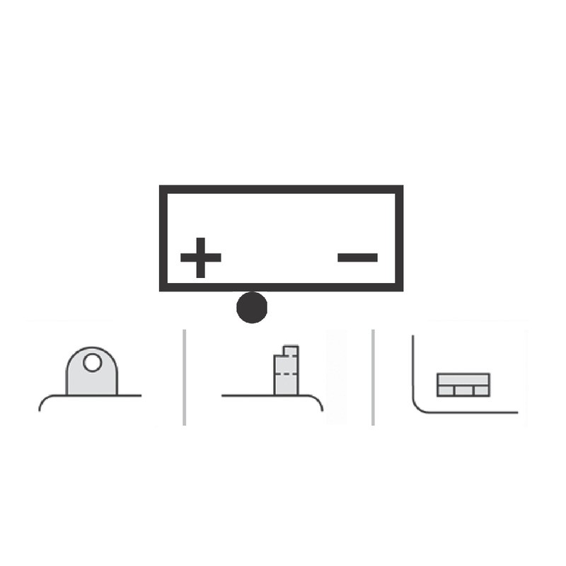 Batteria Okyami B54-6 per HONDA CL A Scrambler 125 67-69 e altri modelli Batterie al Piombo OKYAMI