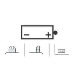 Batteria Okyami 12N5,5-3BCON Acido per APRILIA ETX 350/600 86-92 e altri modelli Blei-Säure-Batterien OKYAMI