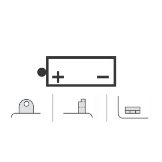 Marelli BATTERYMOB7-A-Sm for PIAGGIO Vespa PK FL/FL2 50 91-97 and other model Lead-Acid Batteries MAGNETI MARELLI