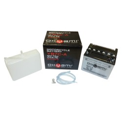 Okyami Battery YB7C-A for YAMAHA TW 125 99-01 and other model Lead-Acid Batteries OKYAMI