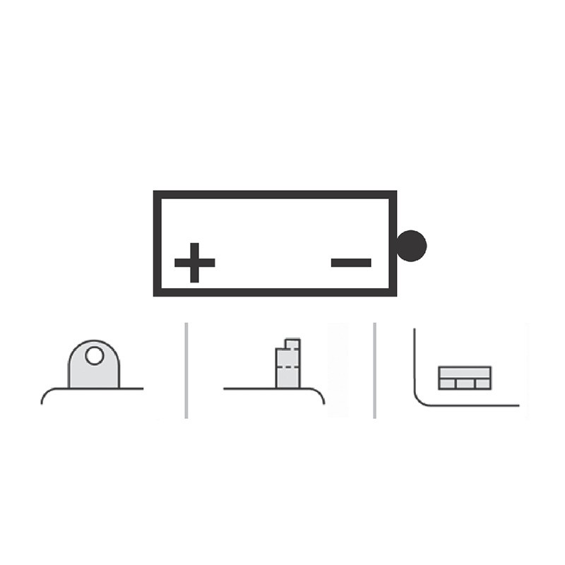 Batteria Okyami OB12A-B Concon Acido per HONDA CB S nd e altri modelli Batterie al Piombo OKYAMI