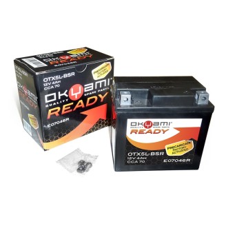 Batteria Okyami OTX5L-Bsrprecaricata Sigillata per APRILIA Scarabeo Di-Tech 50 01-04 e altri modelli Baterías de plomo-ácido OKYAMI