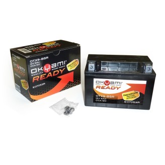 Okyami Battery OTX9-Bsr Wet for HONDA CBR900RR 919 Fireblade 98-00 and other model Lead-Acid Batteries OKYAMI