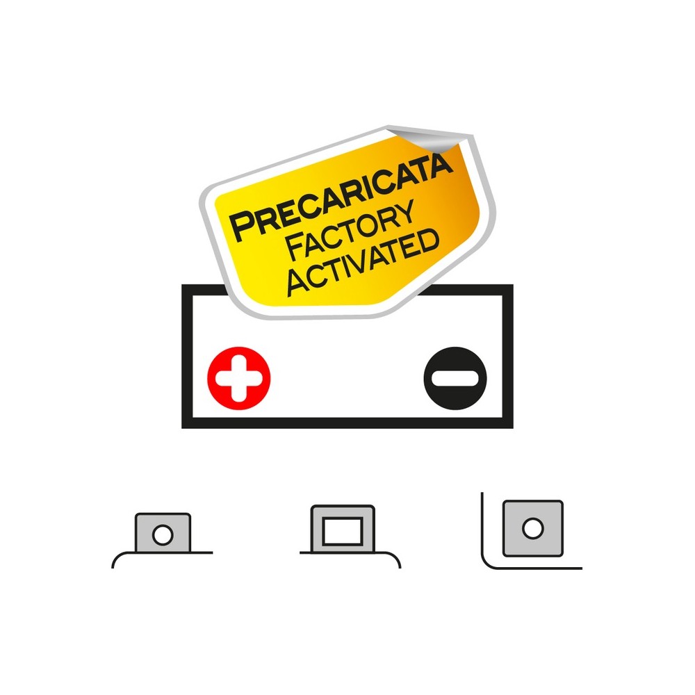 Batteria Okyami OT12A-Bsrprecaricata Sigillata - YT12A