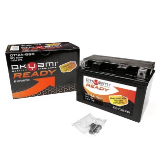 Batteria Okyami OT12A-Bsrprecaricata Sigillata - YT12A